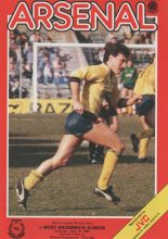 Arsenal v West Bromwich Albion 26-Apr-1986