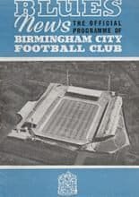 Birmingham City v West Bromwich Albion 31-Aug-1960