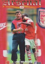 Arsenal v West Ham United 16-Sep-1995