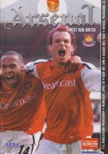 Arsenal v West Ham United 24-Apr-2002