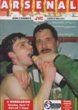 Arsenal v Wimbledon 19-Apr-1994
