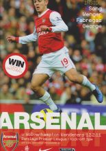 Arsenal v Wolverhampton Wanderers 12-Feb-2011