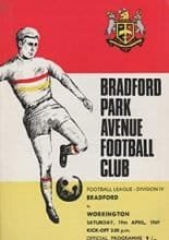 Bradford Park Avenue v Workington 19-Apr-1969