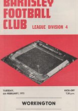 Barnsley v Workington 06-Feb-1973