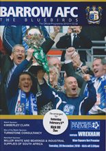 Barrow v Wrexham 28-Dec-2010