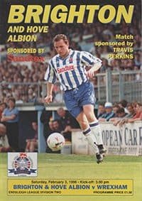 Brighton & Hove Albion v Wrexham 03-Feb-1996