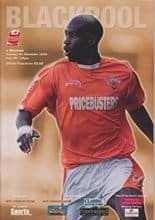 Blackpool v Wrexham 09-Nov-2004