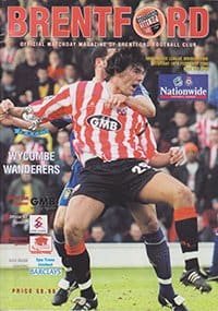 Brentford v Wycombe Wanderers 19-Feb-2000