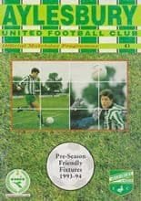 Aylesbury United v Wycombe Wanderers 29-Jul-1993