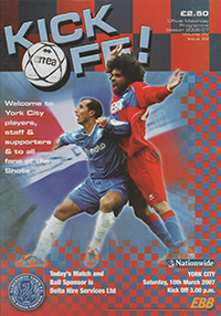 Aldershot Town v York City 10-Mar-2007