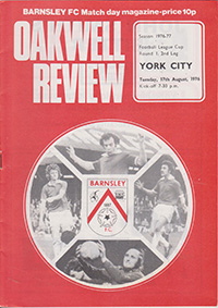 Barnsley v York City 17-Aug-1976