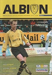 Burton Albion v York City 01-Apr-2006