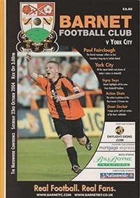 Barnet v York City 23-Oct-2004