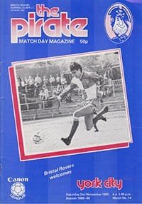 Bristol Rovers v York City 02-Nov-1985