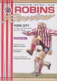 Altrincham v York City 04-Apr-2006