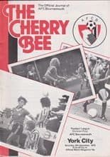 AFC Bournemouth v York City 09-Dec-1978