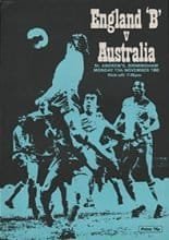 England B V Australia B 17-Nov-1980