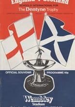 England Schoolboys v Scotland Schoolboys 05-Jun-1982