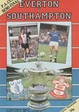 Everton v Southampton 14-Apr-1984