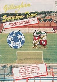 Gillingham v Swindon Town 29-May-1987