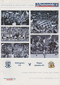 Gillingham v Wigan Athletic 28-May-2000