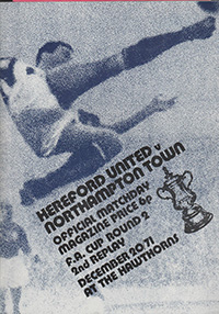 Hereford United v Northampton Town 20-Dec-1971