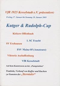 Kutger &Rudolph Cup 17-Jan-2003