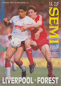 Liverpool v Nottingham Forest 15-Apr-1989