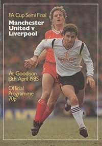 Manchester United v Liverpool 13-Apr-1985