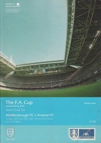 Middlesbrough v Arsenal 14-Apr-2002