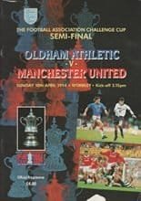Oldham Athletic v Manchester United 10-Apr-1994