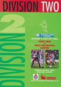 Port Vale v West Bromwich Albion 30-May-1993