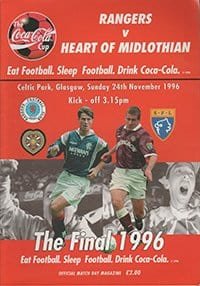 Glasgow Rangers v Heart of Midlothian 24-Nov-1996