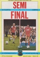 Southampton v Liverpool 05-Apr-1986
