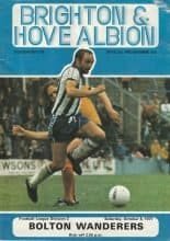 Brighton and Hove Albion v Bolton Wanderers 08-Oct-1977