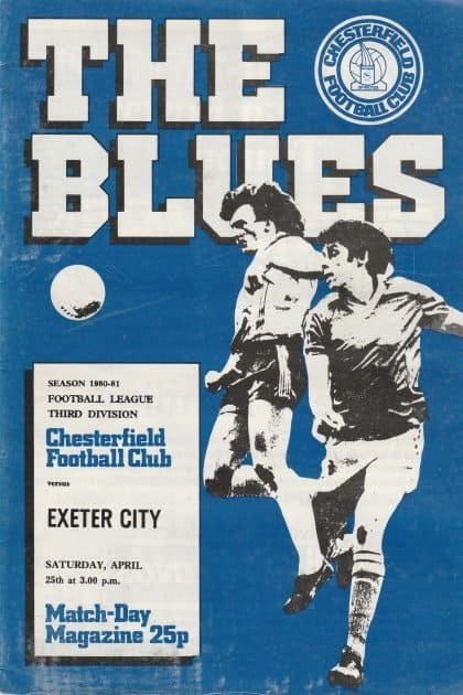 Chesterfield v Exeter City 25-Apr-1981