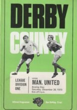 Derby County v Manchester United 26-Dec-1970