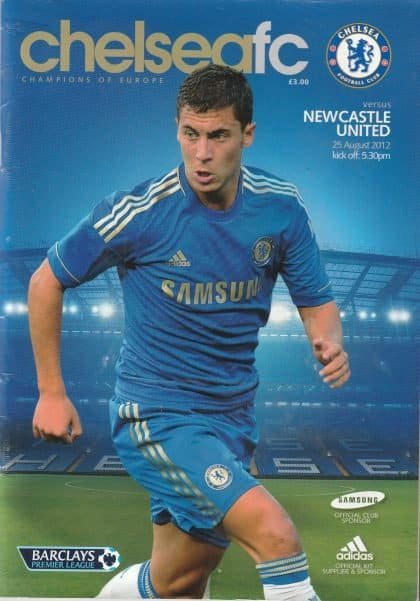 Chelsea v Newcastle United 25-Aug-2012