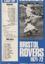 Bristol Rovers v Walsall 26-Feb-1972