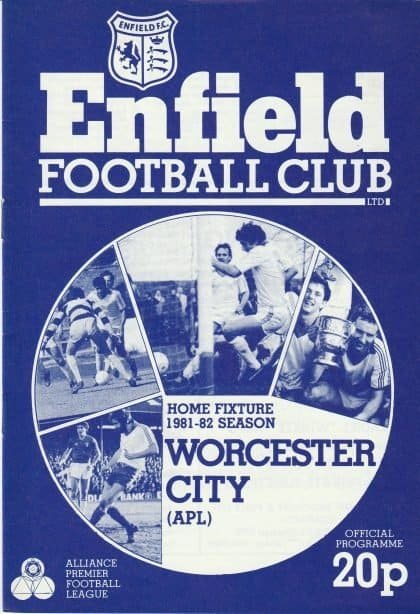 Enfield v Worcester City 22-Aug-1981