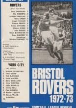 Bristol Rovers v York City 07-Oct-1972
