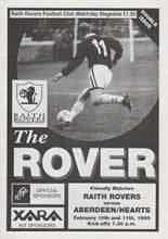 Raith Rovers v Aberdeen 10-Feb-1999