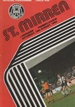 St Mirren v Aberdeen 18-Aug-1984