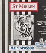 St Mirren v Aberdeen 23-Sep-1989