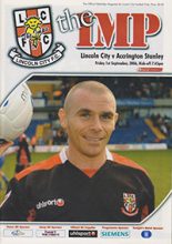 Lincoln City v Accrington Stanley 01-Sep-2006