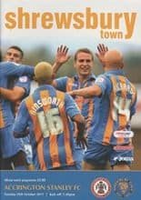 Shrewsbury Town v Accrington Stanley 25-Oct-2011