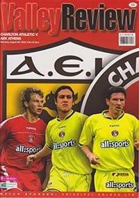 Charlton Athletic v AEK Athens 06-Aug-2005
