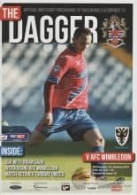 Dagenham & Redbridge v AFC Wimbledon 01-Jan-2014