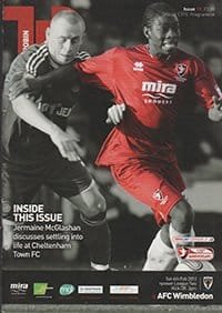 Cheltenham Town v AFC Wimbledon 04-Dec-2012