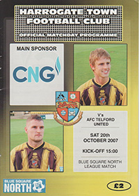 Harrogate Town v AFC Telford 20-Oct-2007